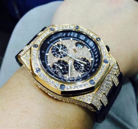 diamond ap|audemars piguet full diamond price.